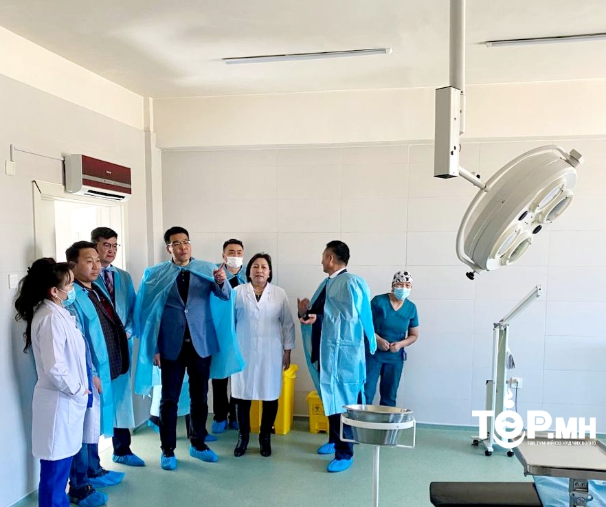 Эрүүл мэндийн сайд С.Энхболд баруун 4 аймгийн хэрэгжүүлж буй хөрөнгө оруулалтын ажлуудтай танилцлаа