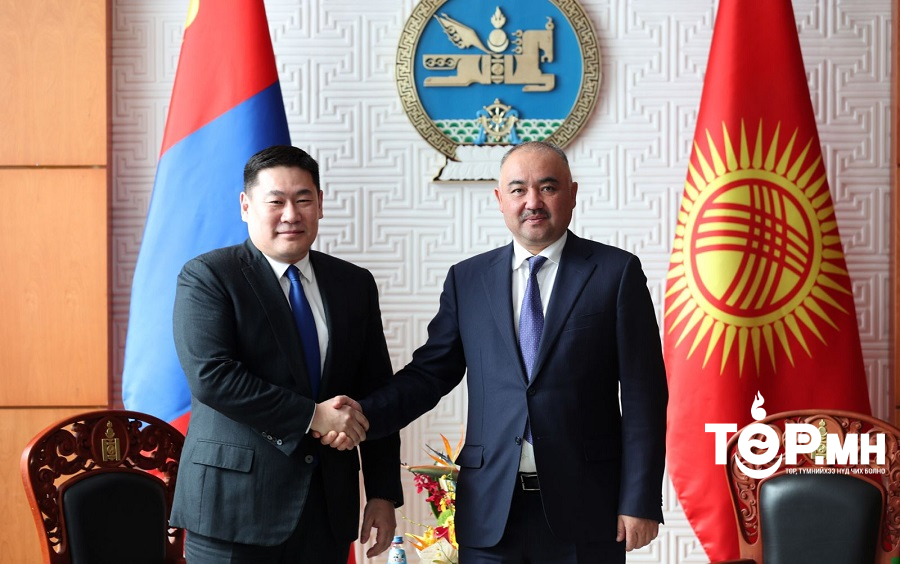 Ерөнхий сайд Л.Оюун-Эрдэнэ Бүгд Найрамдах Киргиз Улсын Парламент Жогорку Кенеш-ийн дарга Н.Шакиевт бараалхав
