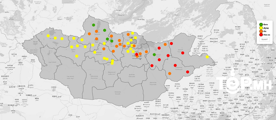 Ой, хээрийн түймрийн дуудлага 20.5 хувиар өссөн байна