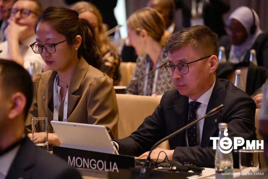 УИХ-ын Ерөнхий нарийн бичгийн дарга Б.Баасандорж ОУПХ-ны Ерөнхий нарийн бичгийн дарга Мартин Чунгогтой хамт ажиллагааны талаар санал солилцлоо