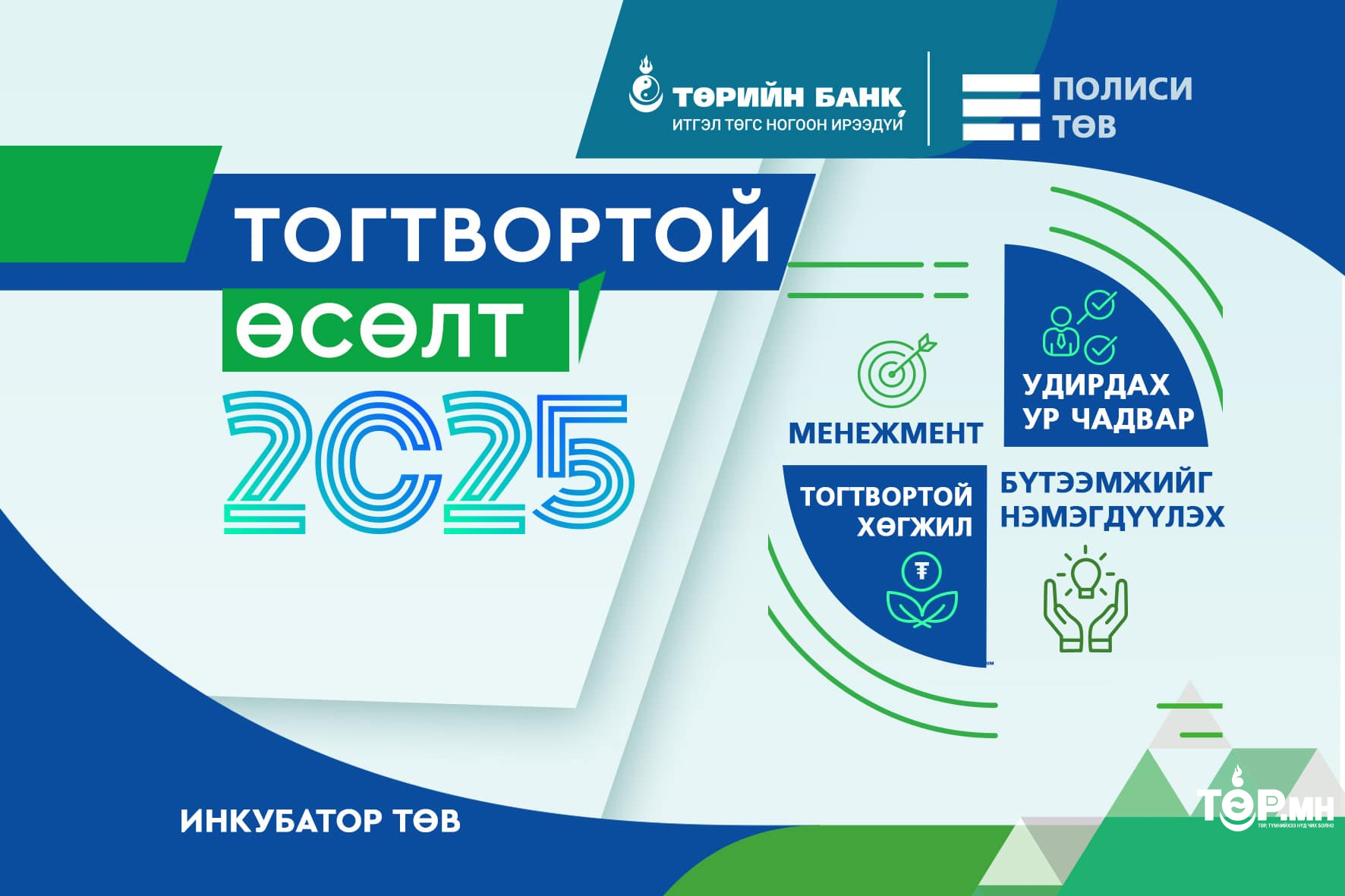 Төрийн банк ЖДҮ эрхлэгчдийг чадавхжуулах “Тогтвортой өсөлт 2025” хөтөлбөрийг эхлүүллээ