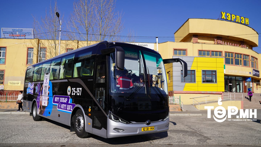 Багануур дүүргийн чиглэлд нийтийн тээврийн автобус үйлчилж эхэллээ
