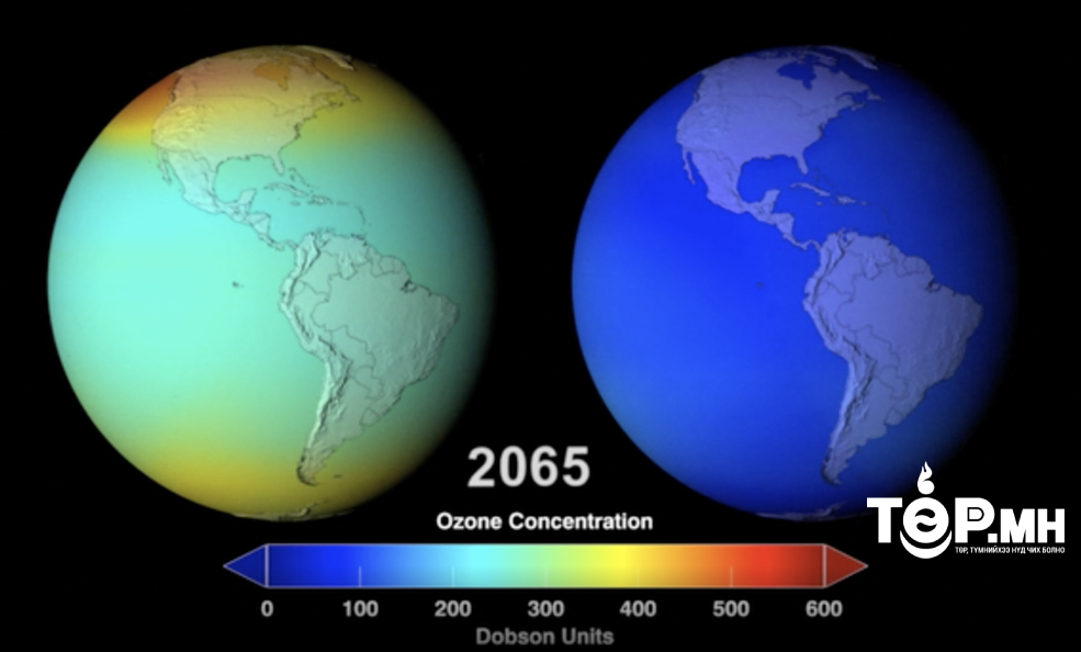 НАСА: Озоны давхаргыг хамгаалах нь дэлхийн нүүрстөрөгчийг шингээх чадварыг хамгаалдаг
