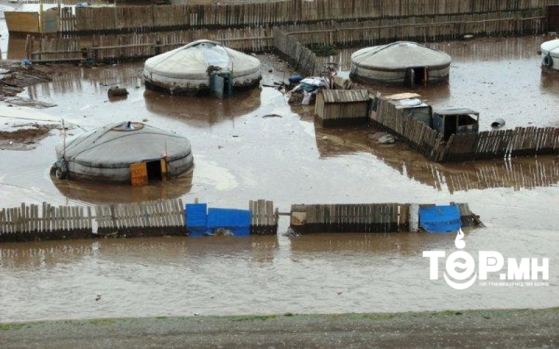 Үер, усны аюулаас сэрэмжтэй байхыг анхааруулж байна