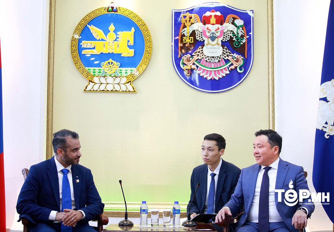 “JCI” байгууллагын ерөнхийлөгч Архенис Ангулог хүлээн авч уулзлаа