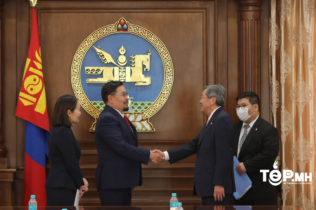 Япон, Монголын найрамдлын бүлгийн дарга М.Хаяши тэргүүтэй төлөөлөгчдийг хүлээн авч уулзлаа