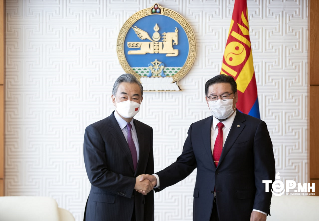 Улсын Их Хурлын дарга Г.Занданшатарт БНХАУ-ын Төрийн зөвлөлийн гишүүн, Гадаад хэргийн сайд Ван И бараалхав