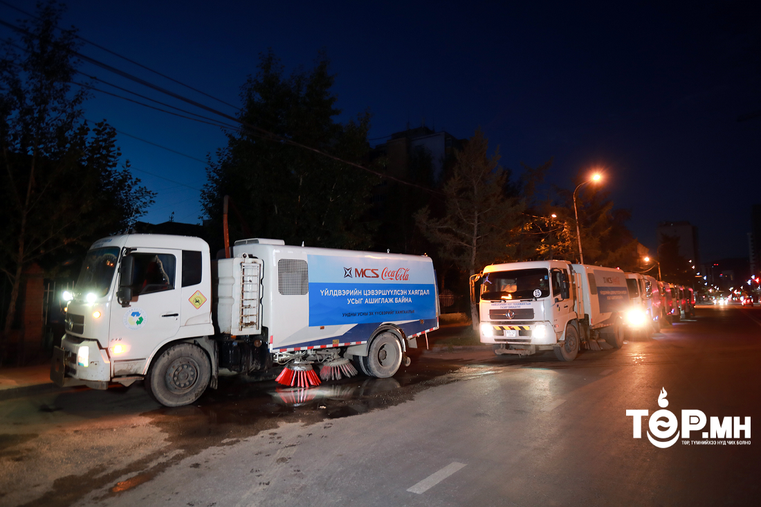 Авто замын цэвэрлэгээ, усалгаа, чийгшүүлэлтэд саарал ус ашигладаг