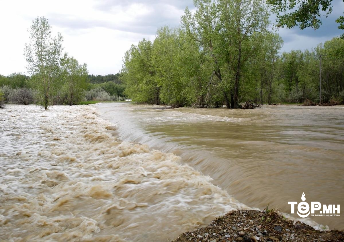 Усны түвшин өмнөх өдрийнхөөс 10-45 см нэмэгдсэн байна