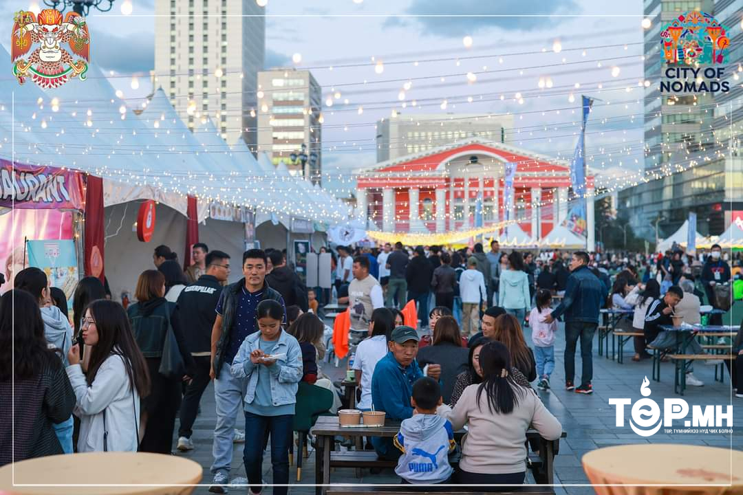 Сүхбаатарын талбайд "UB FOOD FESTIVAL-2023" болж байна