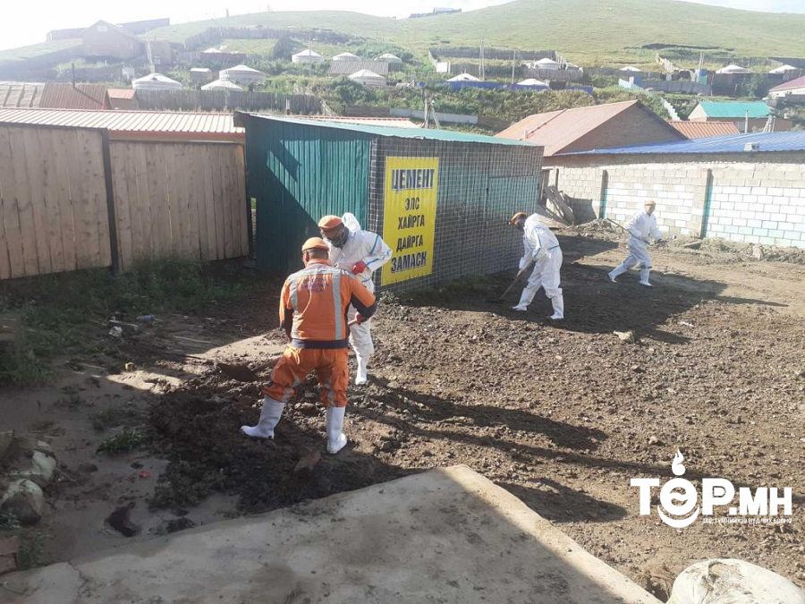 Үерийн хор уршгийг арилгах, сэргээн босгох ажил үргэлжилж байна