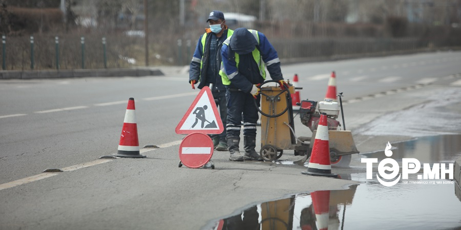 Баруун 4 замаас Гандантэгчэнлин хийд хүртэлх автозамыг хааж, засварлана