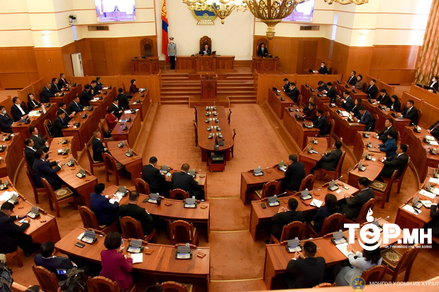 Улсын Их Хурлын ээлжит бус чуулган хуралдах захирамж гарлаа