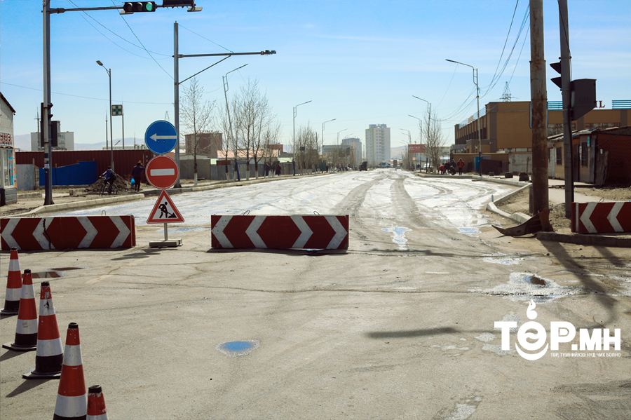 БЗД-ийн хэмжээнд долоон байршилд авто зам шинэчлээд байна
