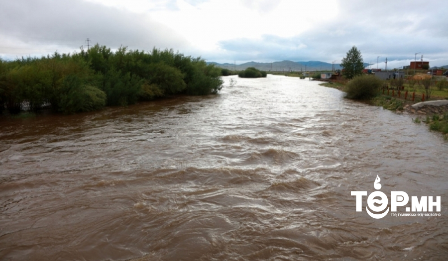 Онон, Балж, Хэрлэн голууд үерийн аюултай түвшинг 10-90 см давж хүчтэй үерлэжээ