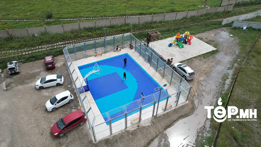 Нийслэлийн 20 байршилд олон улсын стандартын 3х3 сагсан бөмбөгийн талбай байгуулж байна