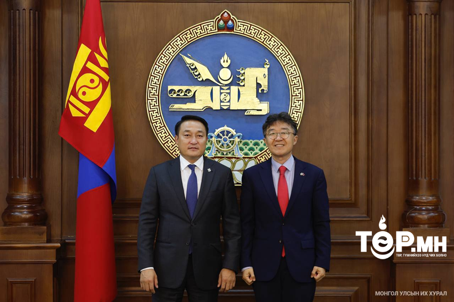 УИХ-ын дарга Д.Амарбаясгалан БНСУ-аас Монгол Улсад суугаа Элчин сайд Чой Жин Воныг хүлээн авч уулзлаа