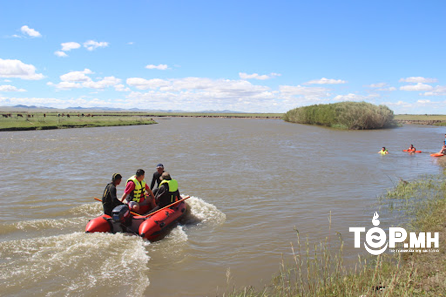 “Хэрлэн” голын усанд 1 хүн сэрүүцэх гэж ороод алга болсон иргэнийг  эрэн хайж байна