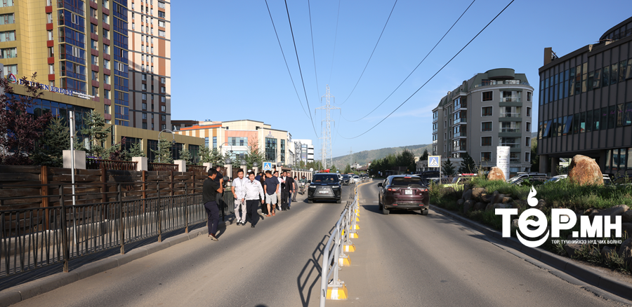 Хан-Уул дүүргийн 17 дугаар хороо Ривер гарден орчмын автозамыг дөрвөн эгнээ болгоно