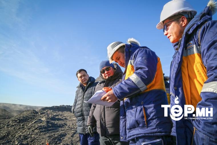 Онцгой бүрэн эрхт төлөөлөгч Ж.Ганбат Тавантолгой уурхайд ажиллалаа