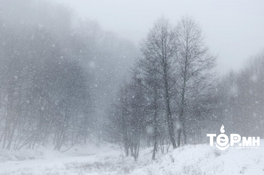 Цас орж, цасан шуурга шуурах тул халтиргаа гулгаа нэмэгдэхийг онцгойлон анхааруулж байна