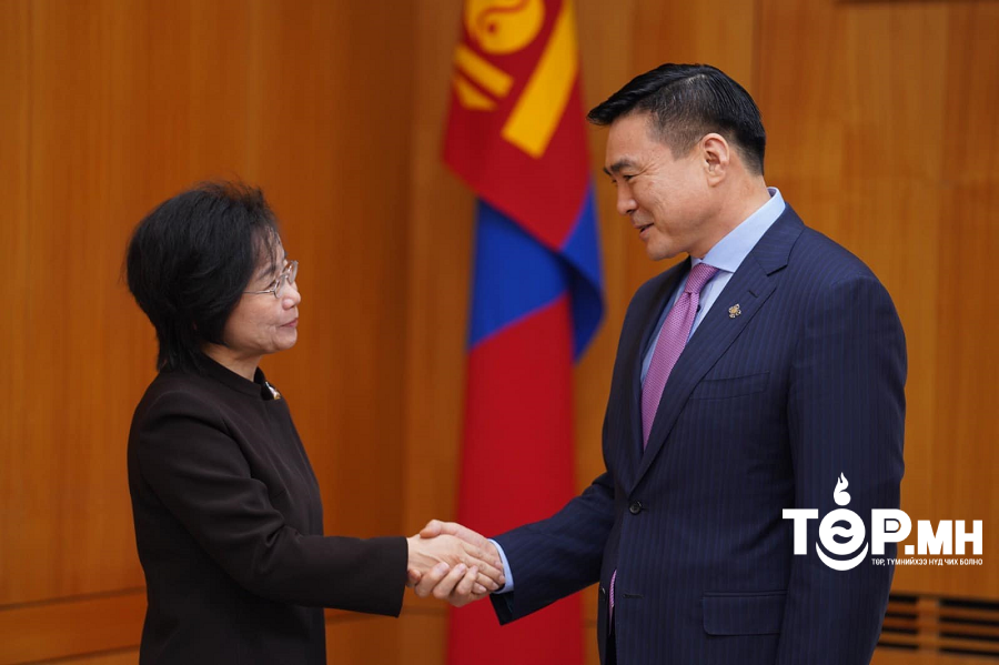БНХАУ-аас Монгол Улсад суугаа Элчин сайд Шэнь Минжюанийг хүлээн авч уулзлаа