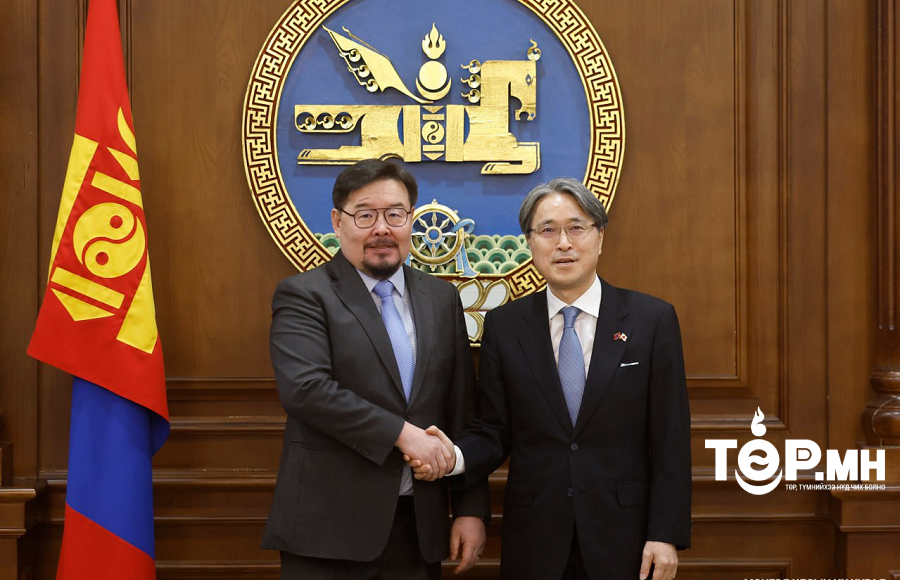 Улсын Их Хурлын дарга Г.Занданшатар шинээр томилогдсон Элчин сайд М.Игавахара-г хүлээн авч уулзав