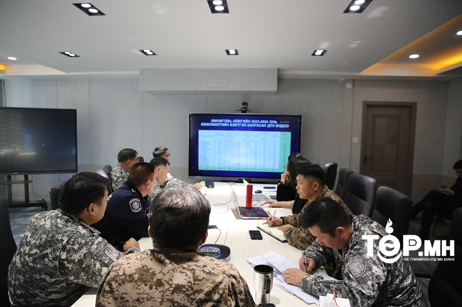 Өмнөговь аймгийн нийт нутгийн 70 гаруй хувь цасан бүрхүүл тогтсон