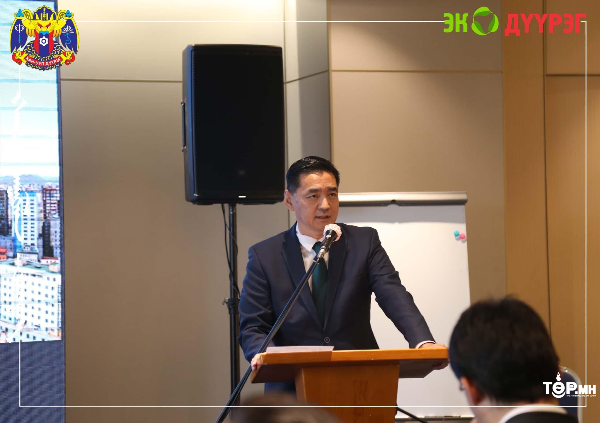 БНСУ-ын УЛСАН хотын НАМ дүүргийн төлөөлөгчид ХАН-УУЛ дүүргийн “ЭКО ОЙН ТӨГӨЛ”-д 400 гаруй ШИНЭС ТАРИЛАА