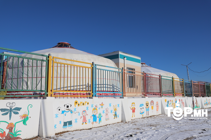 "Монгол өв уламжлал, ёс заншлын өргөө" 100 ортой цэцэрлэг ашиглалтад орлоо