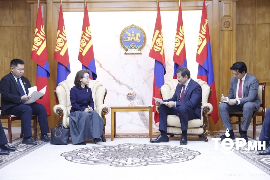 УИХ-ын дэд дарга Ж.Бат-Эрдэнэ БНХАУ-аас Монгол Улсад суух элчин сайдыг хүлээн авч уулзан хоёр орны харилцаа, хамтын ажиллагааны талаар санал солилцлоо