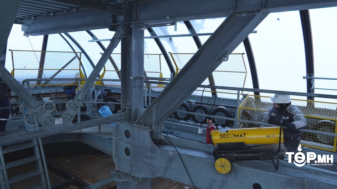 Дүүжин замын тээврийн Өнөр хороолол дахь буудлын цахилгааны монтаж, дотор заслын ажил үргэлжилж байна