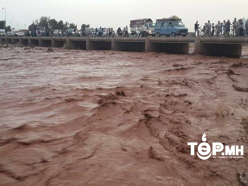 Мароккогийн Сафи хотод үерийн улмаас 21 хүн амиа алджээ