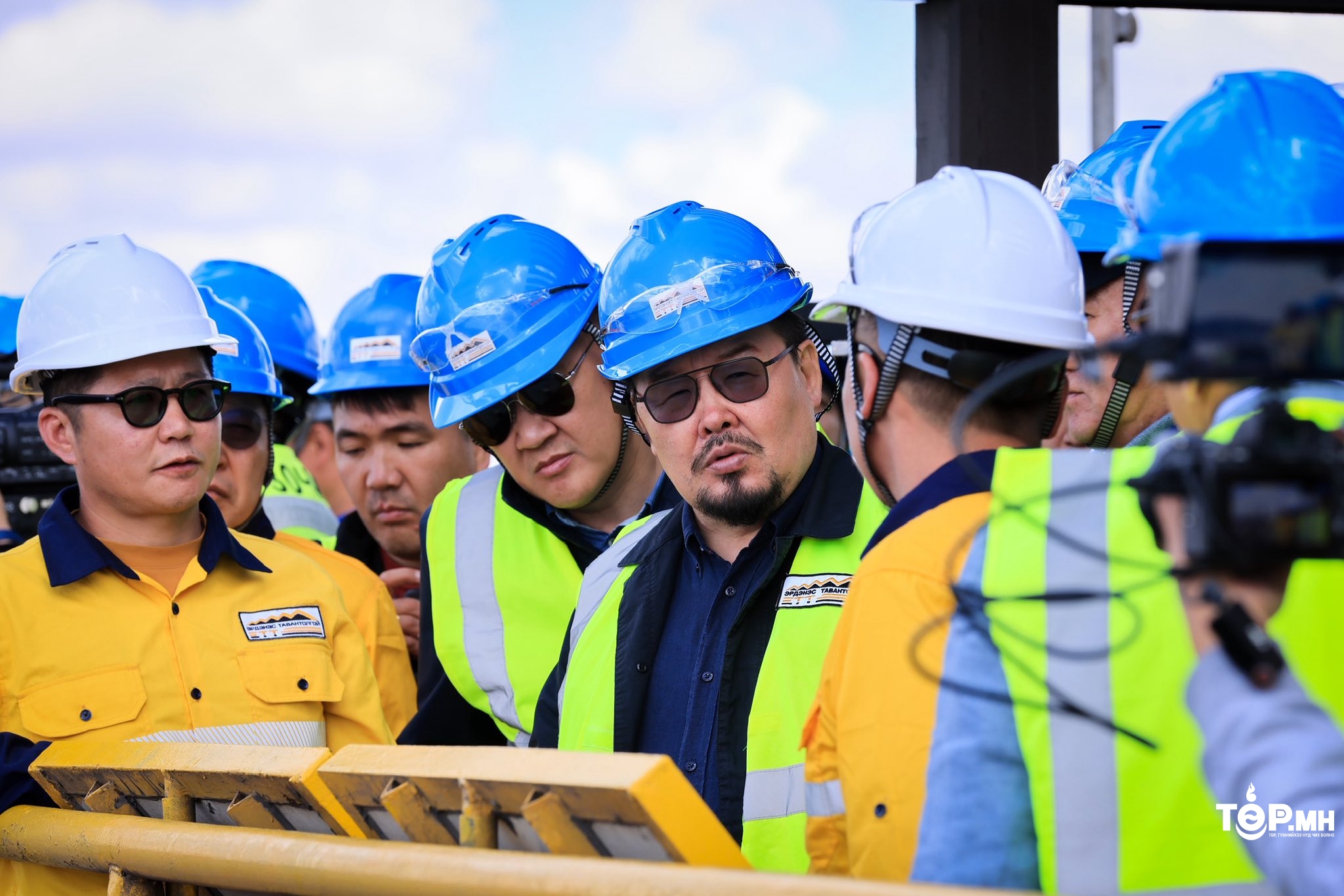 Ерөнхий сайд Г.Занданшатар “Эрдэнэс тавантолгой” ХК-ийн уурхайд ажиллалаа