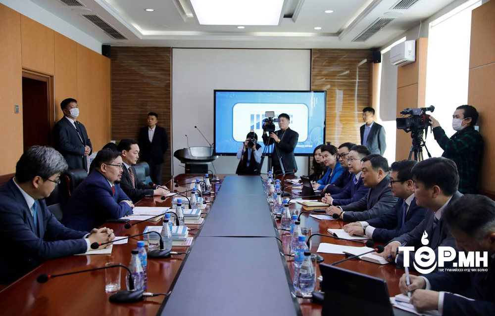 Улсын Их Хурлын дарга Г.Занданшатар Санхүүгийн зохицуулах хороонд ажиллажээ