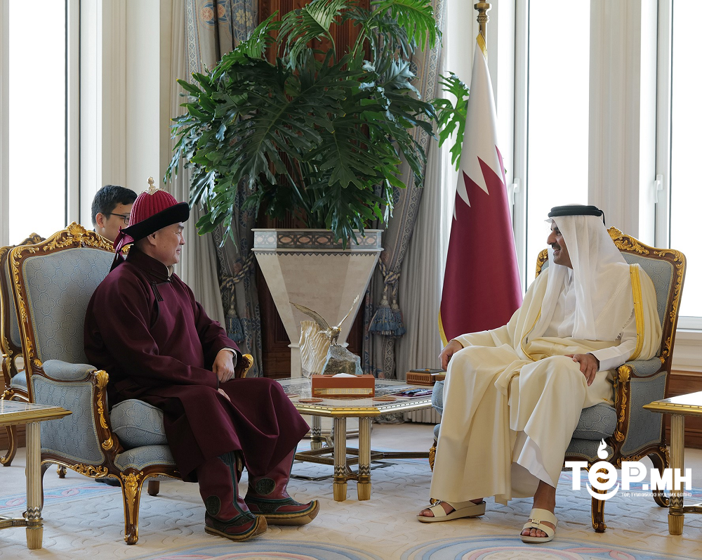 Элчин сайд П.Сэргэлэн итгэмжлэх жуух бичгээ барилаа