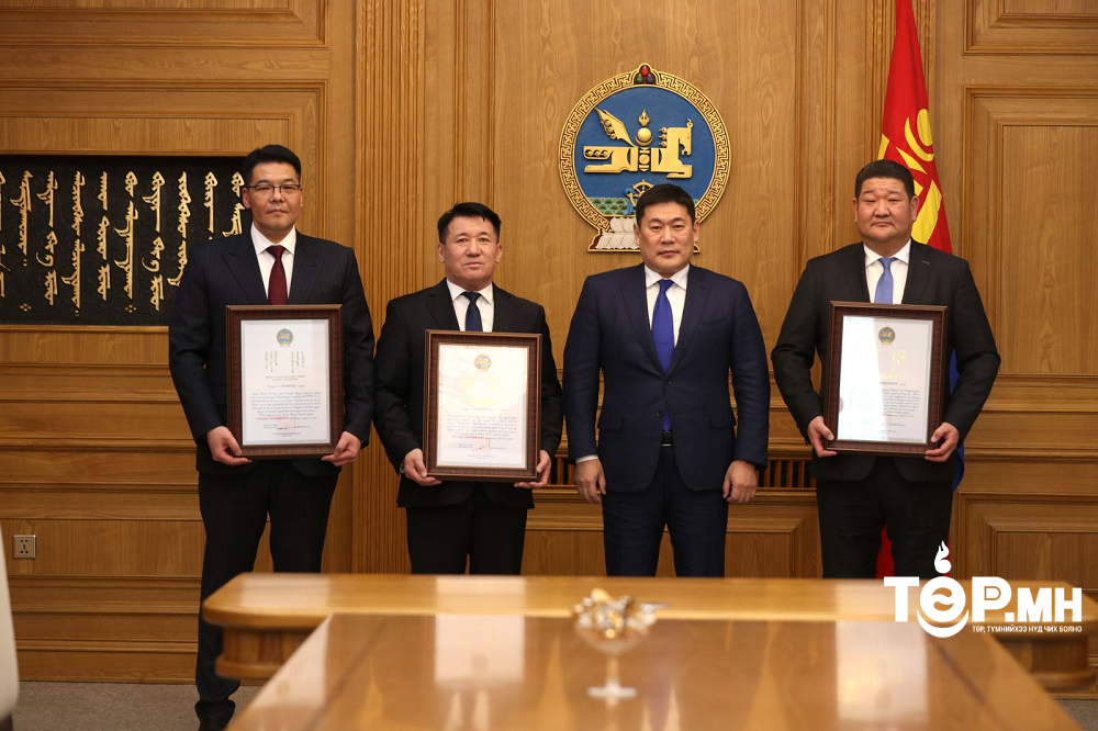 Засгийн газрын Хүндэт өргөмжлөл гардуулав