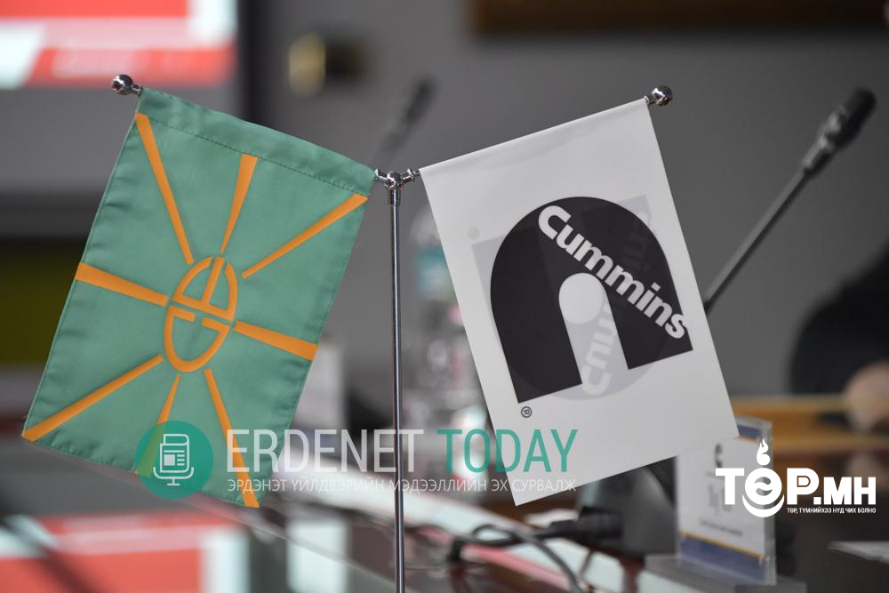 “Камминс Монголиа” ХХК Эрдэнэт үйлдвэртэй хамтын ажиллагааны санал солилцлоо