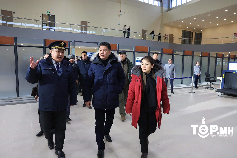 Монгол Улсын Ерөнхийлөгч У.Хүрэлсүх Замын-Үүд боомтын шинэ цогцолбор, Ложистикийн төвд ажиллалаа