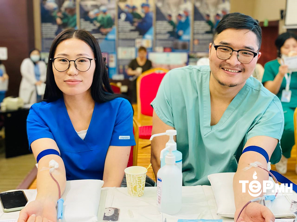 Дэлхийн цусны донорын өдрийг “ДУСАЛ ЦУС- ДҮҮРЭН АМЬДРАЛ ” уриан дор тэмдэглэв