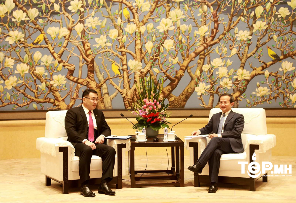 Улаанбаатар, Бээжин хотын дарга нар уулзлаа