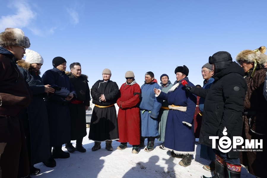 ЗГХЭГ-ын дарга Д.Амарбаясгалан Говь-Алтай, Завхан аймгийн хаваржилт хүндэрсэн сумдад ажиллалаа