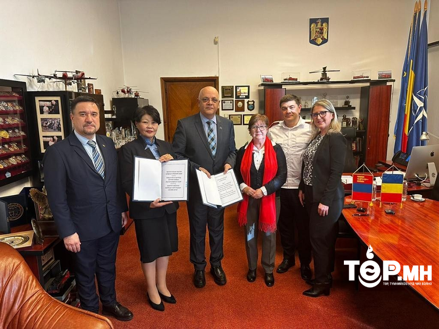 Румын Улсын Онцгой байдлын газартай харилцан ойлголцлын санамж бичиг байгууллаа