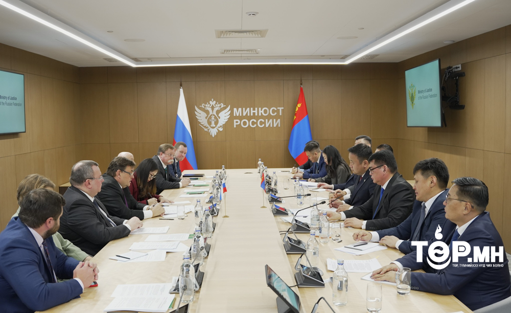 Хууль Зүй, Дотоод Хэргийн Сайд О.Алтангэрэл ОХУ-д албан ёсны айлчлал хийлээ