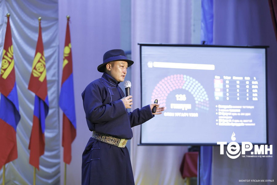Монгол Улсын Их Хурлын дарга Д.Амарбаясгалан Ховд аймгийн Булган, Мөст суманд ажиллалаа
