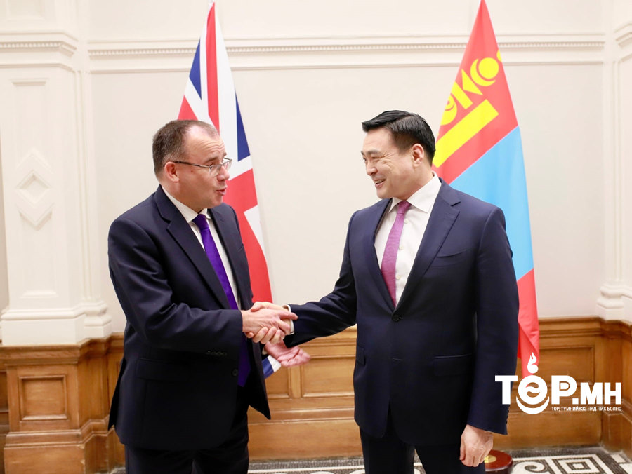 Монгол-Британийн худалдааны эргэлтийг нэмэгдүүлэх чиглэлд анхаарна