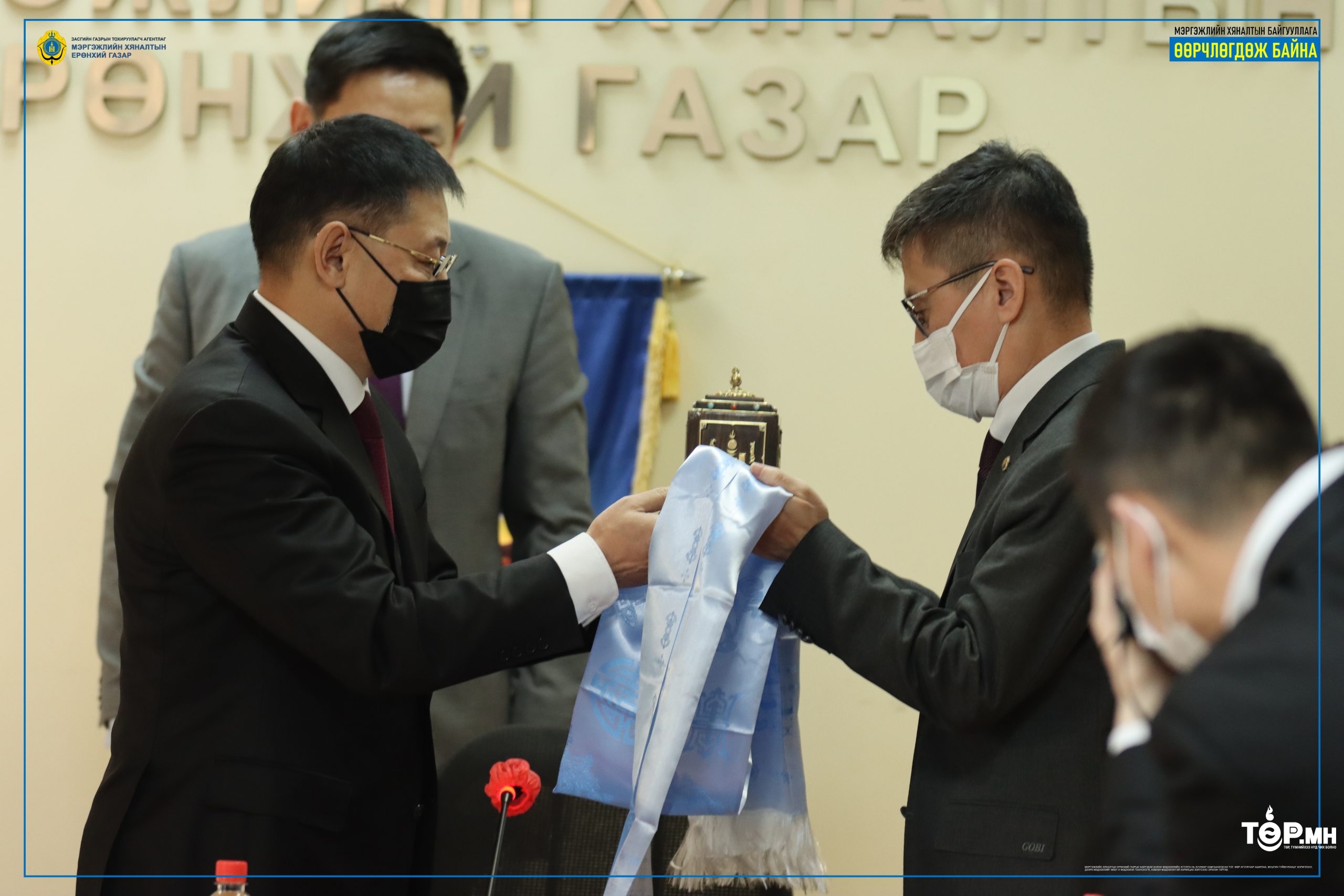 Мэргэжлийн хяналтын ерөнхий газрын дарга Б.Баасандорж үүрэгт ажлаа хүлээн авлаа