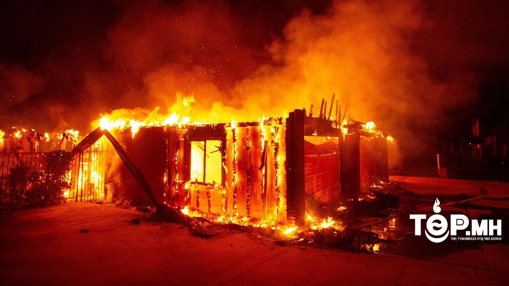 Баянзүрх дүүргийн 20 хороонд байшин шатаж, гурван хүн гал түймэрт өртөж нас баржээ