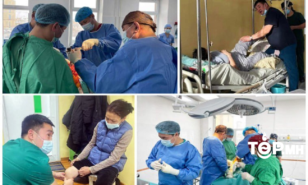 ГССҮТ-ийн мэс засал, мэдээгүйжүүлгийн эмч нарын баг Хөвсгөл аймгийг зорилоо