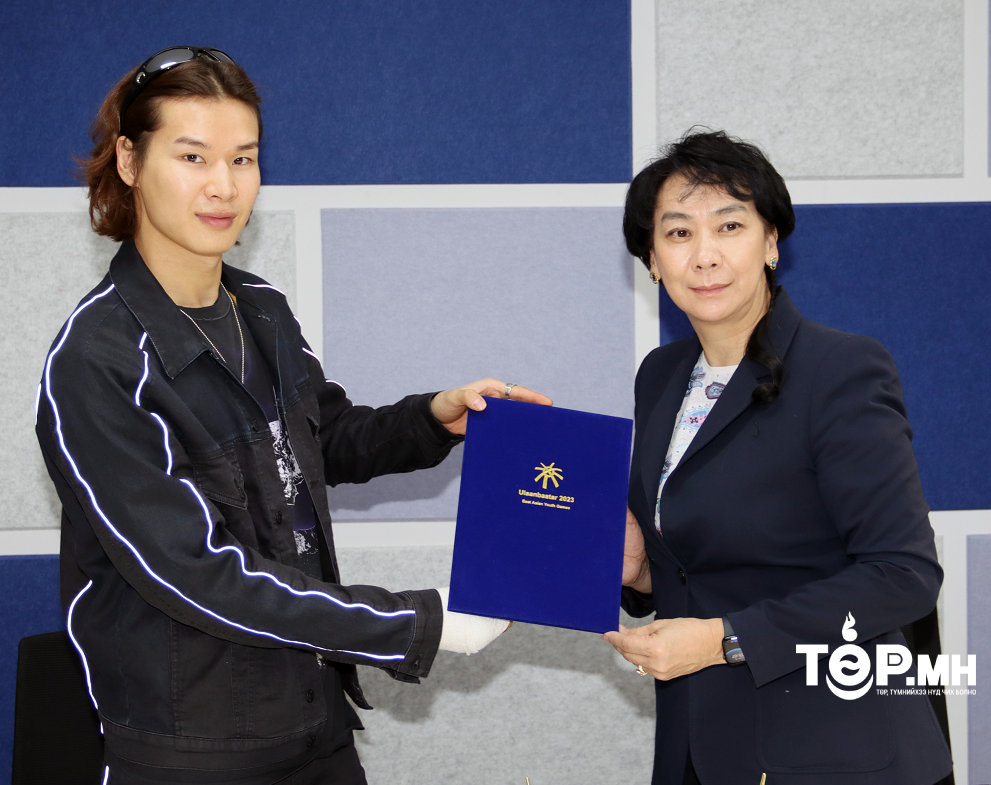 “Улаанбаатар 2023” Зүүн Азийн залуучуудын наадмын элч төлөөлөгчөөр Б.Баттөрийг томиллоо